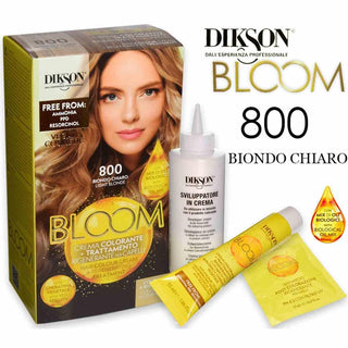 Dikson Bloom 含角蛋白染发膏 800 浅金色 