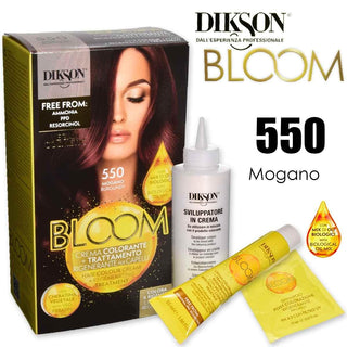 Dikson Bloom 含角蛋白染发膏 550 红木色 