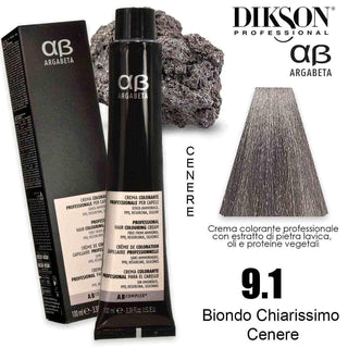 Dikson Argabeta Color 100 毫升 9.1 特浅灰色金发 