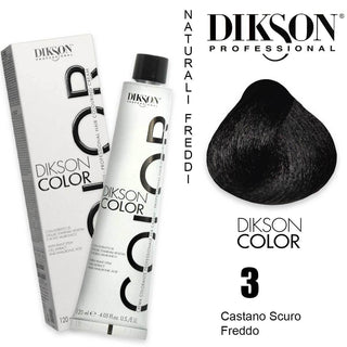 Dikson Color 120 Ml 3 Dark Cool Brown 