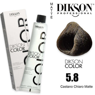 Dikson Color 120 Ml 5.8 Light Brown Matte 