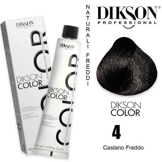 Dikson Color 120 Ml 4 Cool Brown 