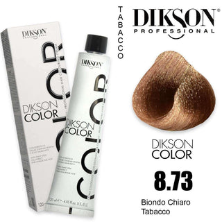 Dikson Color 120 Ml 8.73 Light Blonde Tobacco 