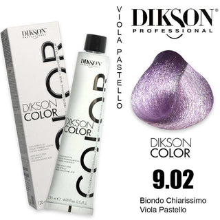 Dikson Color 120 Ml 9.02 Very Light Blonde Pastel Violet 