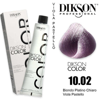 Dikson Color 120 Ml 10.02 Light Platinum Blonde Pastel Violet 