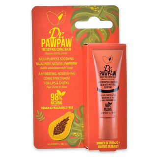 Dr. A.S. Paw Paw True Coral Balm - Multi-Purpose Balm 10 Ml 