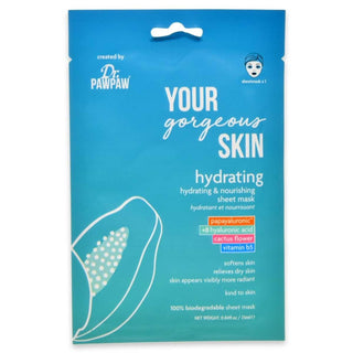 Dr. Paw Paw Hydratační plátýnková maska - Hydratační maska 25 ml 