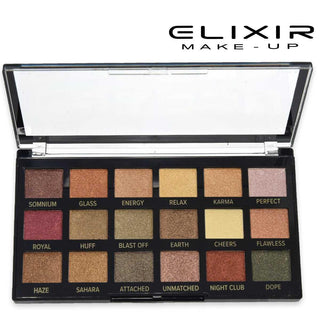Elixir Palette Sombras de ojos Pro Mod.A 18 Colores 