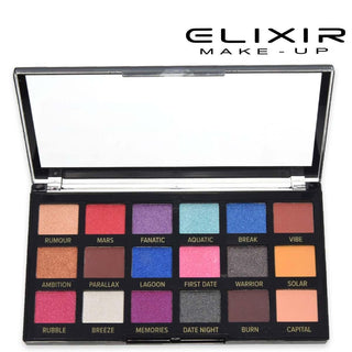 Elixir Palette Sombras de ojos Pro Mod.K 18 Colores 