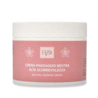 Roial Elysir Crema de Masaje Corporal Neutra 500 Ml Alta Deslizabilidad 