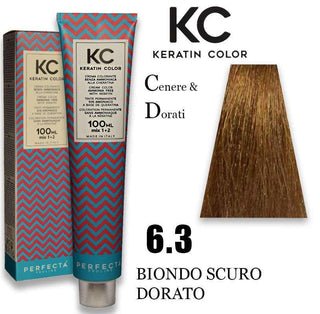 Faipa Professional KC Crema Colorante alla Cheratina 6.3 100 ml — Colore Capelli