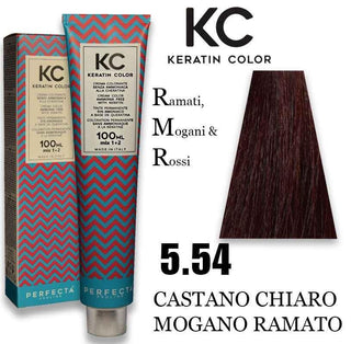 Faipa professional Kc Crema Colorante Alla Cheratina 5.54 100 ml — Colorante per capelli