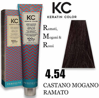 Крем-краска для волос с кератином Kc 100 мл 4,54 