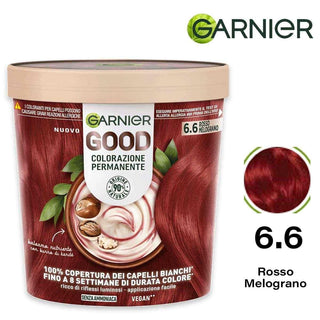 Garnier Good 6.6 Rosso Melograno — Tintura per capelli