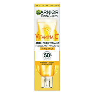 Garnier Витамин C Анти-УФ Ежедневная жидкость против пятен Невидимая SPF50+ 40 мл 