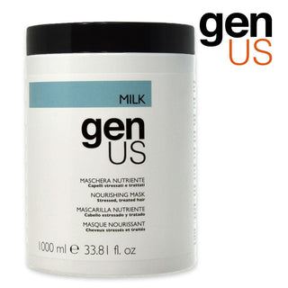 Genus Maschera Nutriente al Latte 1000 ml — Maschera Capelli