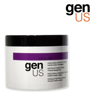 Genus Maschera Ristrutturante alla Cheratina 500 ml — Maschera Capelli