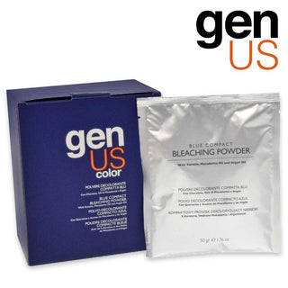Genus Polvere Decolorante Compatta Blu 8x50 Gr — Polvere decolorante