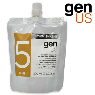 Genus Maschera Colorante Seven Shades 5 Beige 200 ml — Maschera colorante