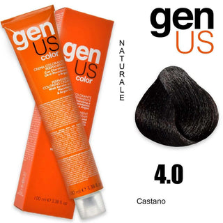 Genus Crema Colorante Permanente 4.0 100 ml — Tintura capelli