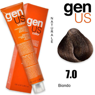 Перманентный окрашивающий крем Genus 100 мл 7.0 