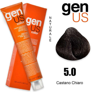 Genus Crema Colorante Permanente 5.0 100 ml — Crema colorante