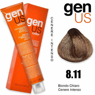 Genus Crema Colorante Permanente 8.11 100 ml — Tintura permanente