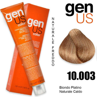 Постоянный окрашивающий крем Genus 100 мл 10.003 