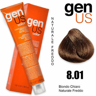 Genus Crema Colorante Permanente 8.01 100 ml — Tintura permanente