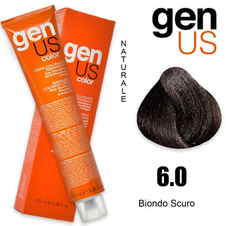 Genus Crema Colorante Permanente 6.0 100 ml — Tintura permanente