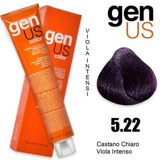 Permanent Coloring Cream Genus 100 Ml 5.22 