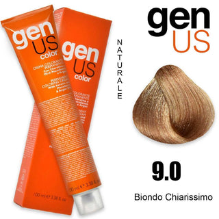 Permanent Coloring Cream Genus 100 Ml 9.0 