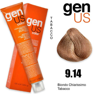 Permanent Dye Cream Genus 100 ml 9.14 