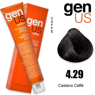 Permanent Hair Color Cream Genus 100 Ml 4.29 
