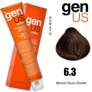 Permanent Coloring Cream Genus 100 ml 6.3 