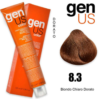 Permanent Coloring Cream Genus 100 ml 8.3 