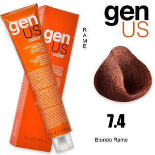 Permanent Dye Cream Genus 100 Ml 7.4 