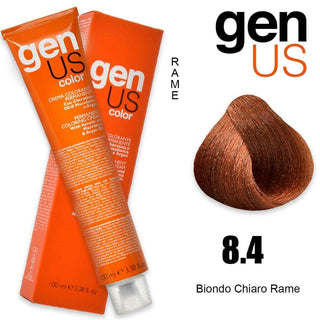 Permanent Coloring Cream Genus 100 Ml 8.4 