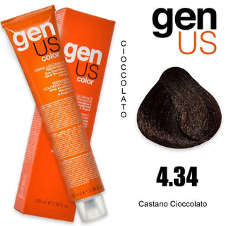 Permanent Coloring Cream Genus 100 ml 4.34 