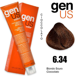 Permanent Coloring Cream Genus 100 Ml 6.34 