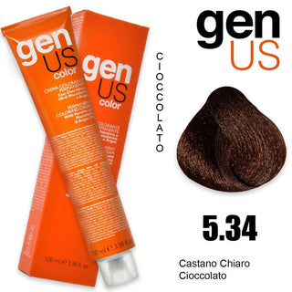 Permanent Coloring Cream Genus 100 Ml 5.34 