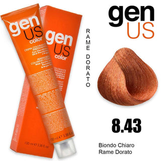 Permanent Coloring Cream Genus 100 Ml 8.43 