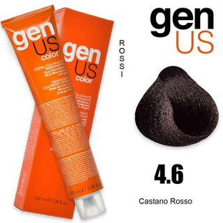 Permanent Coloring Cream Genus 100 Ml 4.6 