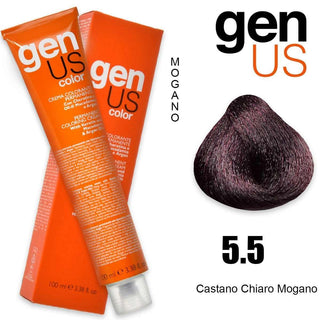 Перманентный окрашивающий крем Genus 100 мл 5.5 