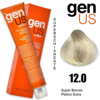 Permanent Coloring Cream Genus 100 Ml 12.0 