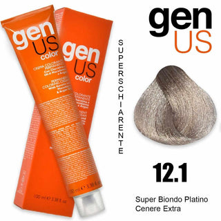 Permanent Coloring Cream Genus 100 Ml 12.1 