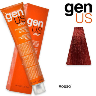 Permanent Coloring Cream Genus 100 Ml Red 