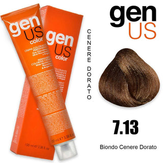 Permanent Coloring Cream Genus 100 Ml 7.13 
