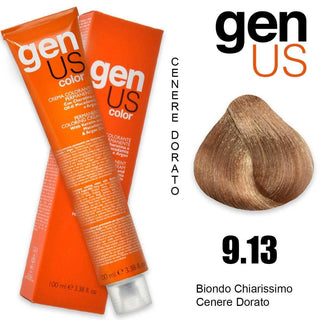 Permanent Hair Color Cream Genus 100 Ml 9.13 