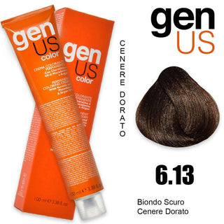 Permanent Coloring Cream Genus 100 Ml 6.13 